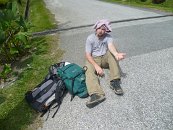 Ale na dlouhou dobu jsme se zasekali na opravdu horké silnici. Už jsme byli docela zoufalí...