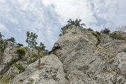 Jedna z pětkových pasáží. : fenek, hohe wand, lezení, miguel, rakousko