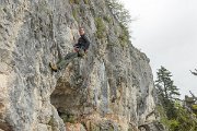 V průvodci byly jen nějaké pětky a šestky a zbytek jsme lezli naslepo a dohadovali se o klasifikaci:) : fenek, hohe wand, lezení, miguel, rakousko