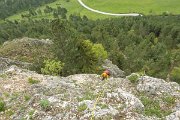 Místy opět až moc jednoduchý... : fenek, hohe wand, lezení, miguel, rakousko