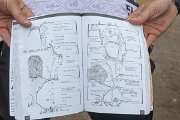 A ještě oficiální topo obou cest, které jsme zkombinovali. : fenek, hohe wand, lezení, miguel, rakousko